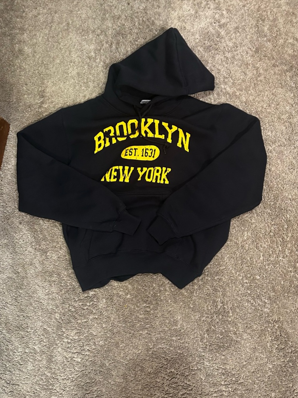 Brooklyn hoodie from ny, size s please take off my hands
